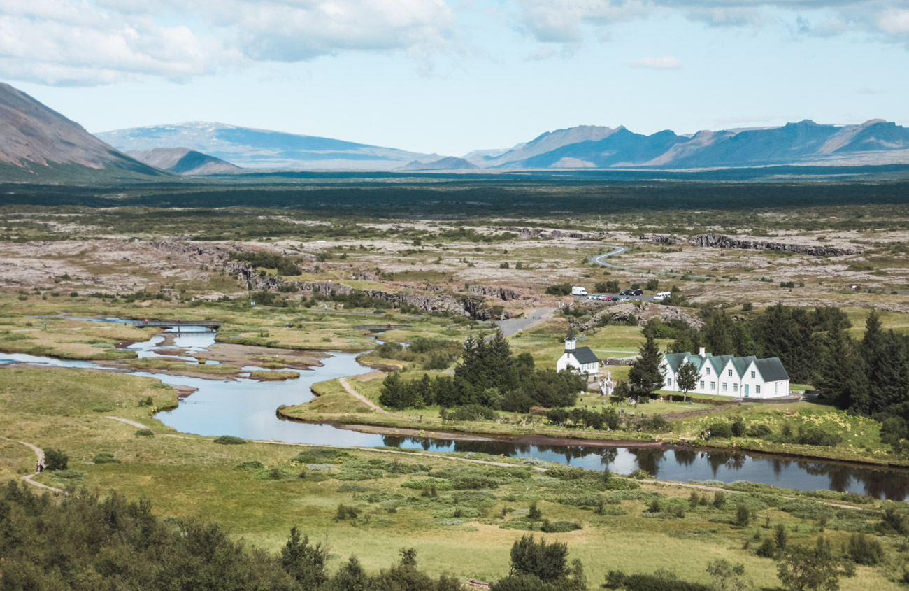 atrakcje Islandii Thingvellir