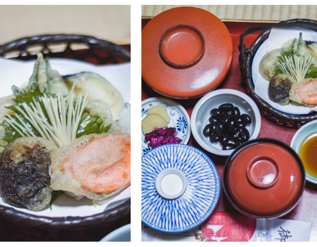 Koya-san, Shojoshin-in, jedzenie