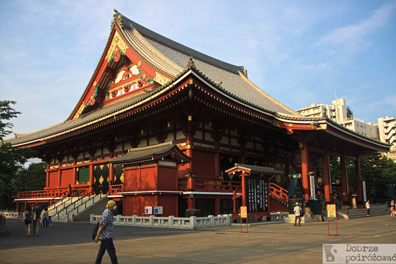Tokio, świątynia Sensoji